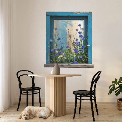 Fake window wall sticker 35x39 Country charm