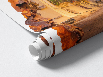 3D wall hole sticker 33x39 Night lights