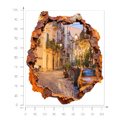 3D wall hole sticker 33x39 Night lights