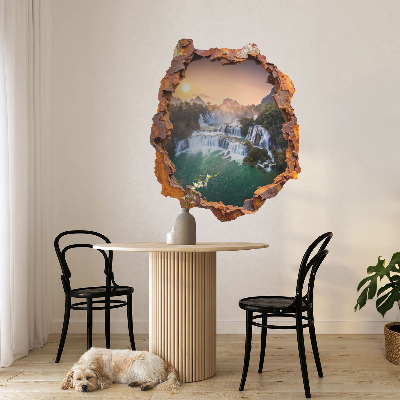 3D wall hole sticker 33x39 Natural panorama