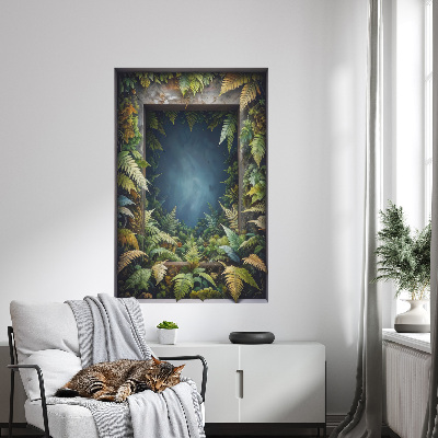 Fake window wall sticker 26x39 Natural harmony