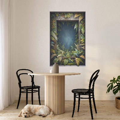 Fake window wall sticker 26x39 Natural harmony