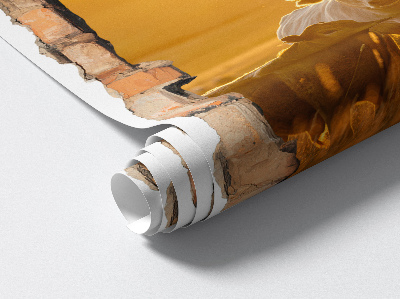 3D wall hole sticker 34x51 Rural landscape