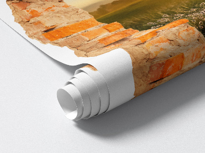 3D wall hole sticker 44x51 Sunny meadow