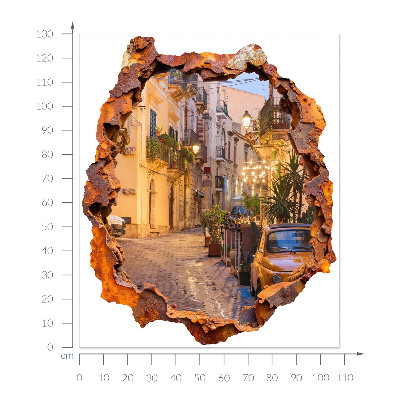 3D wall hole sticker 43x51 Night lights