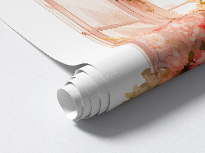 Window sticker wallpaper 22x24 Romantic window