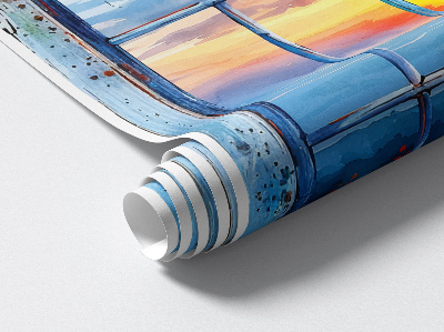 Window sticker wallpaper 19x24 Window West