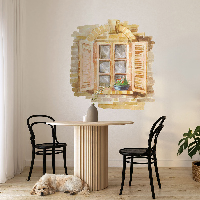 Window sticker wallpaper 22x24 Idyllic window