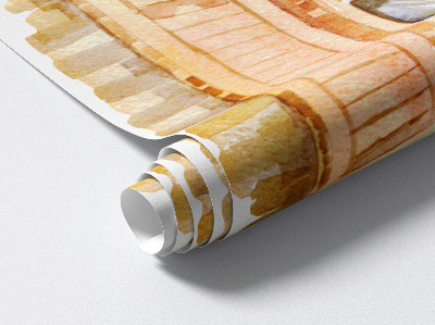 Window sticker wallpaper 22x24 Idyllic window