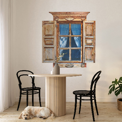 Window sticker wallpaper 23x24 Rustic window