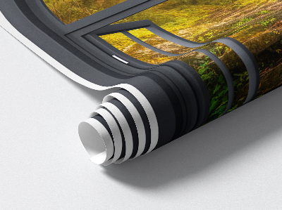 Window sticker wallpaper 16x24 Forest window