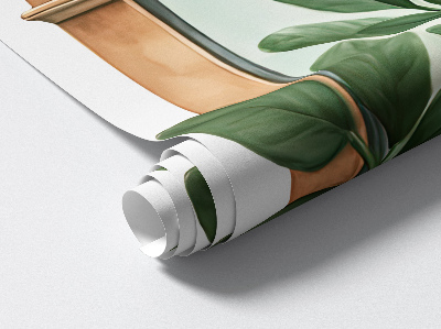 Window sticker wallpaper 17x24 Window plants.