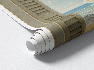 Window sticker wallpaper 17x24 Sea Window