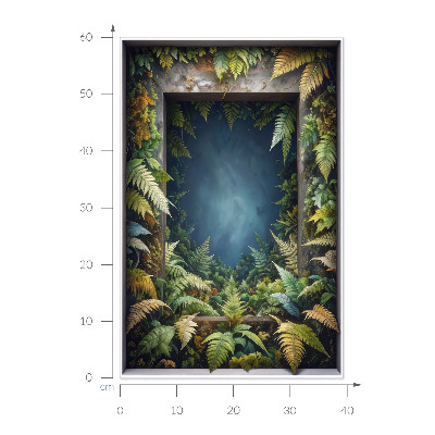 Window sticker wallpaper 15x24 Natural harmony