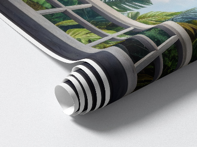 Window sticker wallpaper 17x24 Exotic view