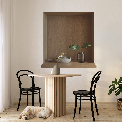 3D effect wall sticker 23x24 Natural decorations