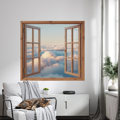 Window sticker wallpaper 24x22 Clouds of the sky