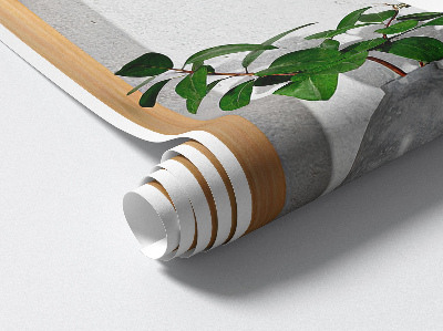 3D effect wall sticker 24x15 Plant niches