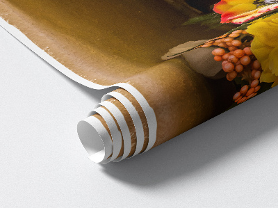 3D effect wall sticker 22x24 Flowers vase