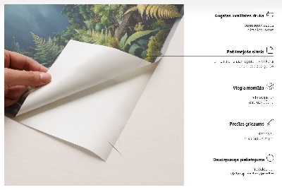 Window sticker wallpaper 31x19 Mediterranean landscape