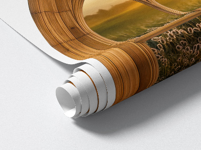 Window sticker wallpaper 25x31 Window Landscape