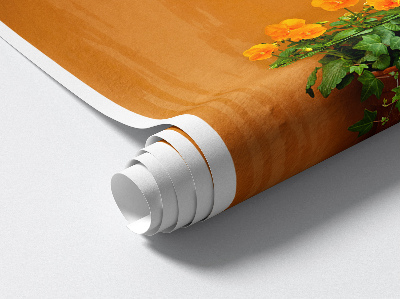 3D effect wall sticker 20x31 Flowers in a pot