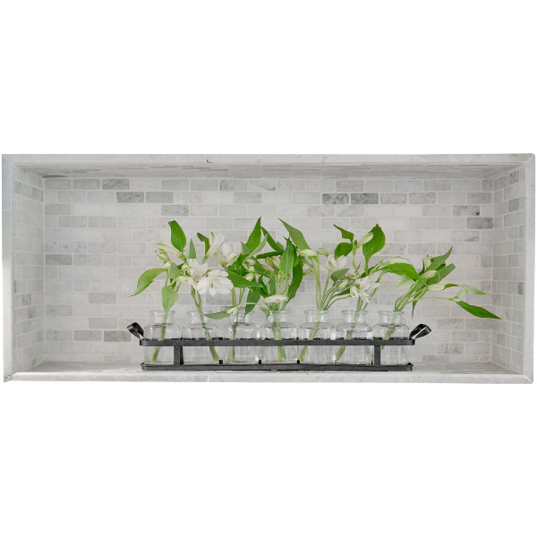 3D effect wall sticker 31x13 Flowers in vases