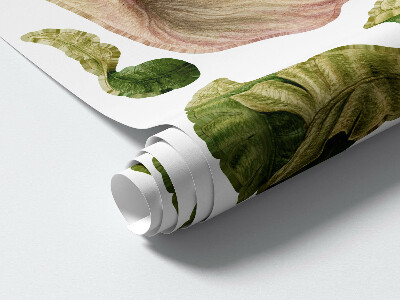Wall sticker 100x125 Safari with exotic animals and vegetation
