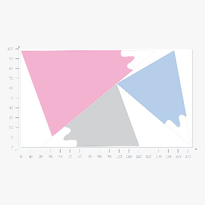 Wall sticker 100x175 Pastel mountain peaks with snow-capped peaks