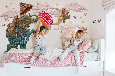 Wall sticker 60x79 Animals in cartoon fairy style