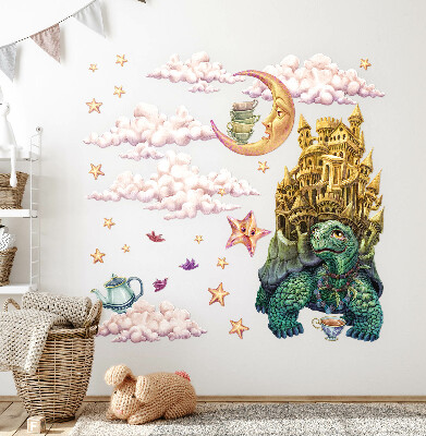 Wall sticker 80x103 Animal fantasies in cartoon form