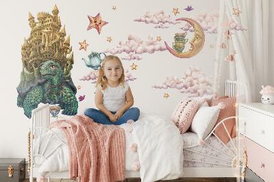 Wall sticker 80x103 Animal fantasies in cartoon form