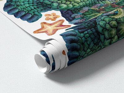 Wall sticker 80x103 Animal fantasies in cartoon form