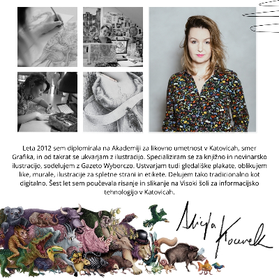 Wall sticker 80x120 Safari in a pastel version of wild nature