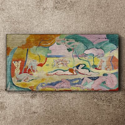 Summer dreams in colors Print on canvas