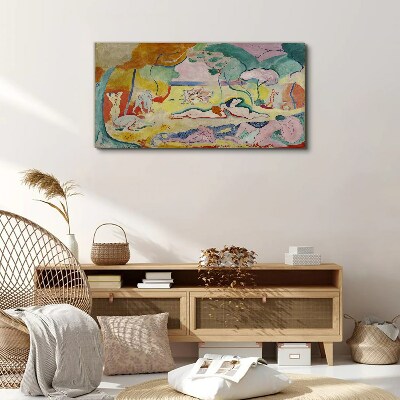 Summer dreams in colors Print on canvas