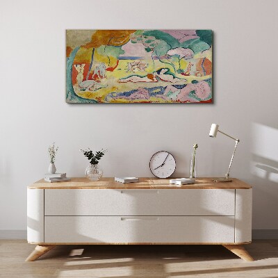 Summer dreams in colors Print on canvas