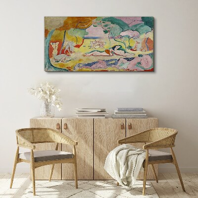 Summer dreams in colors Print on canvas
