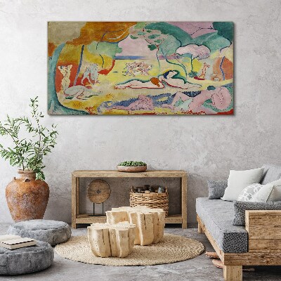 Summer dreams in colors Print on canvas