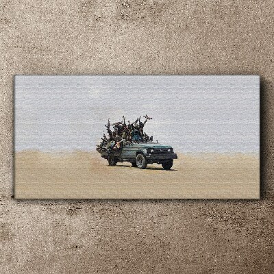 Banksy War Print on canvas