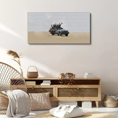 Banksy War Print on canvas
