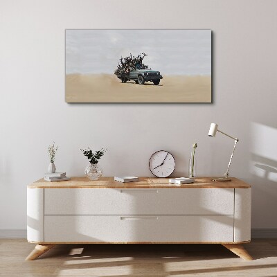 Banksy War Print on canvas
