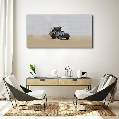 Banksy War Print on canvas
