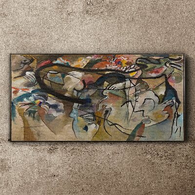 Composition V Kandinsky Canvas wall art