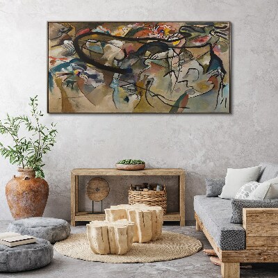 Composition V Kandinsky Canvas wall art