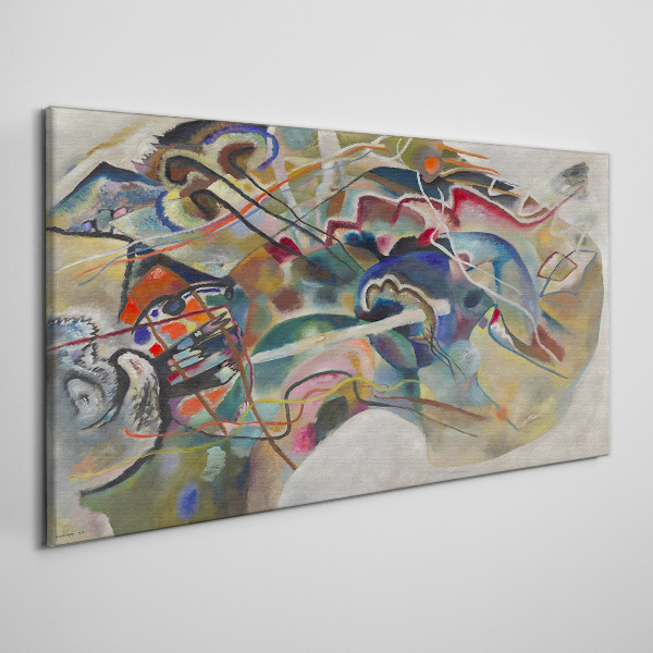 Abstraction Wassily Kandinsky Canvas wall art