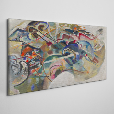 Abstraction Wassily Kandinsky Canvas wall art