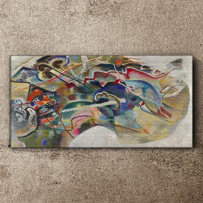 Abstraction Wassily Kandinsky Canvas wall art