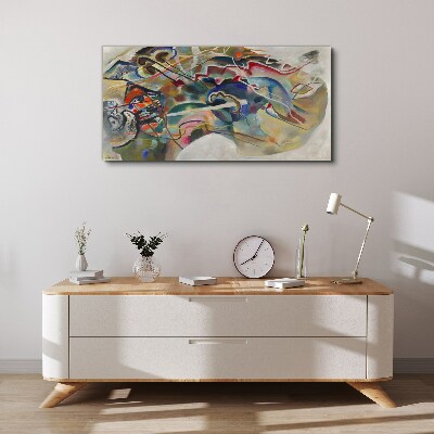 Abstraction Wassily Kandinsky Canvas wall art