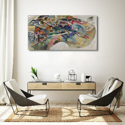 Abstraction Wassily Kandinsky Canvas wall art